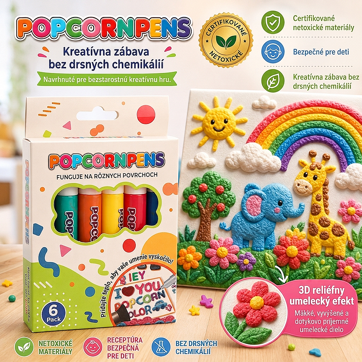🌟 Získajte 50% zľavu dnes | 🦕🦕 𝑰𝑬𝒀® 3D Relief Art Pen – Vytvorte 3D umenie, ktorého sa môžete dotknúť! 🎨🖌️