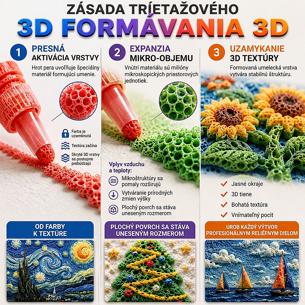 🌟 Získajte 50% zľavu dnes | 🦕🦕 𝑰𝑬𝒀® 3D Relief Art Pen – Vytvorte 3D umenie, ktorého sa môžete dotknúť! 🎨🖌️
